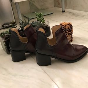 Zara Chelsea Boots with Cut Out Sides
